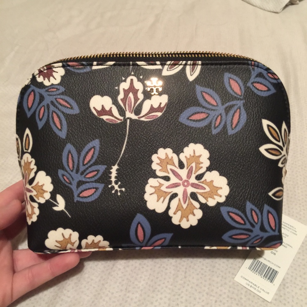 Tory Burch Hopewell Kerrington Cosmetic Case NWT